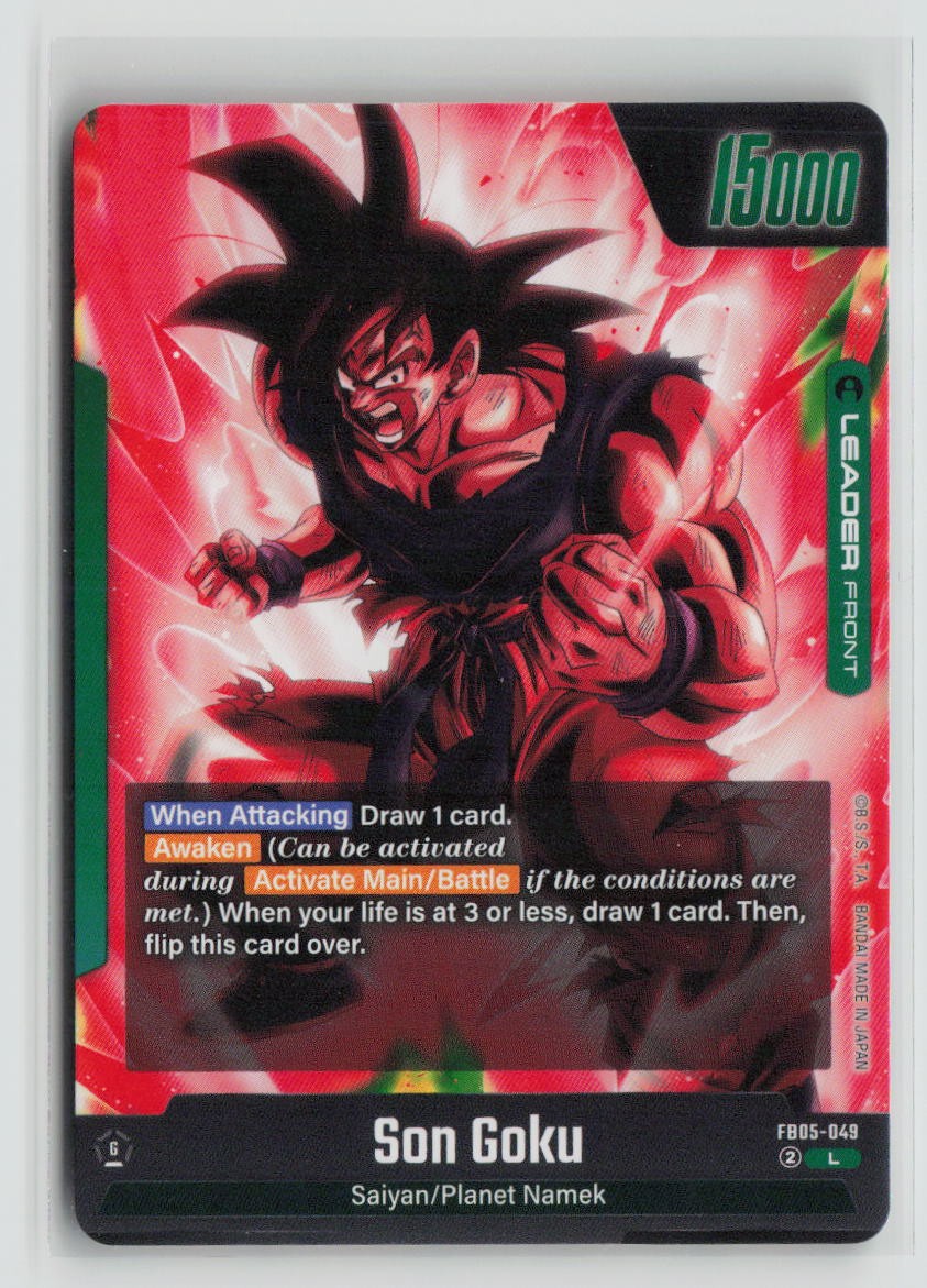 Son Goku - FB05-049 (Back)
