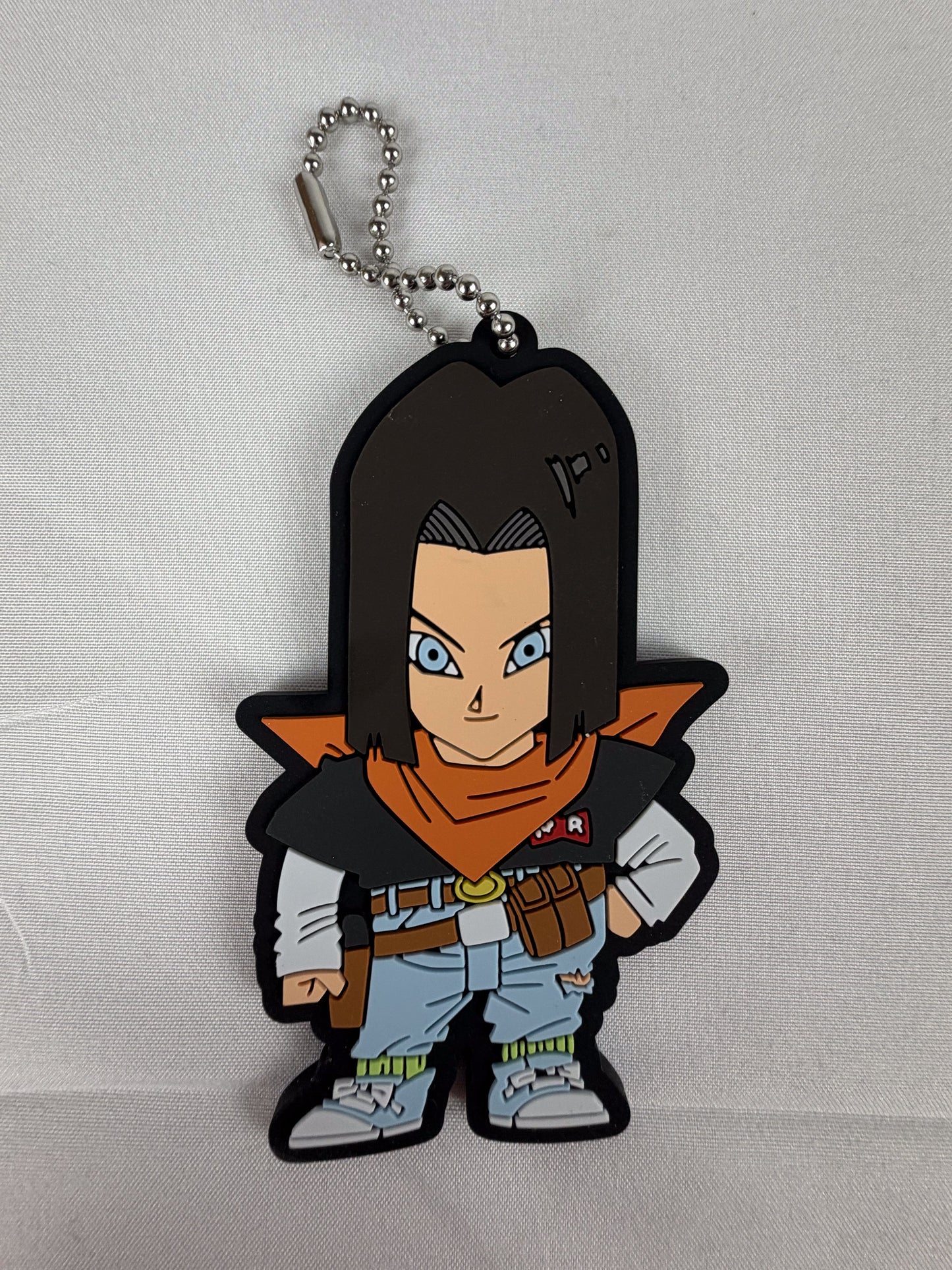 Dragon Ball DRAGON HISTORY II Ichiban Kuji F Prize Rubber Mascot Android No.17