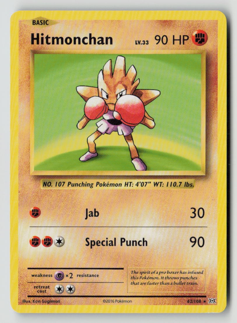 Hitmonchan - 62/108 (XY Evolutions)