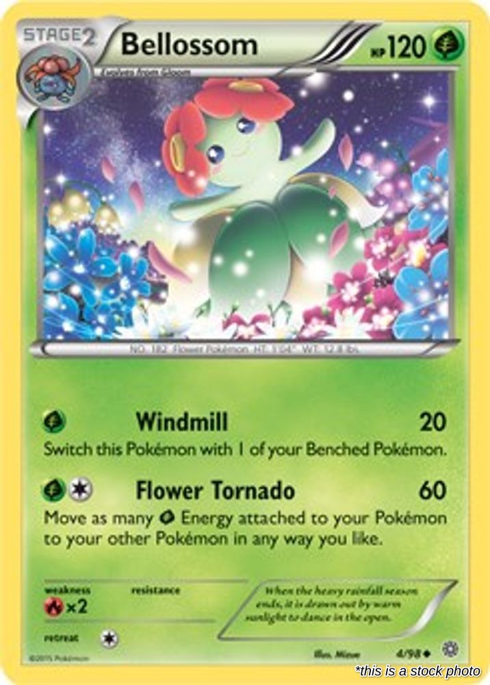 Bellossom - 4/98 (Cosmos Holo)