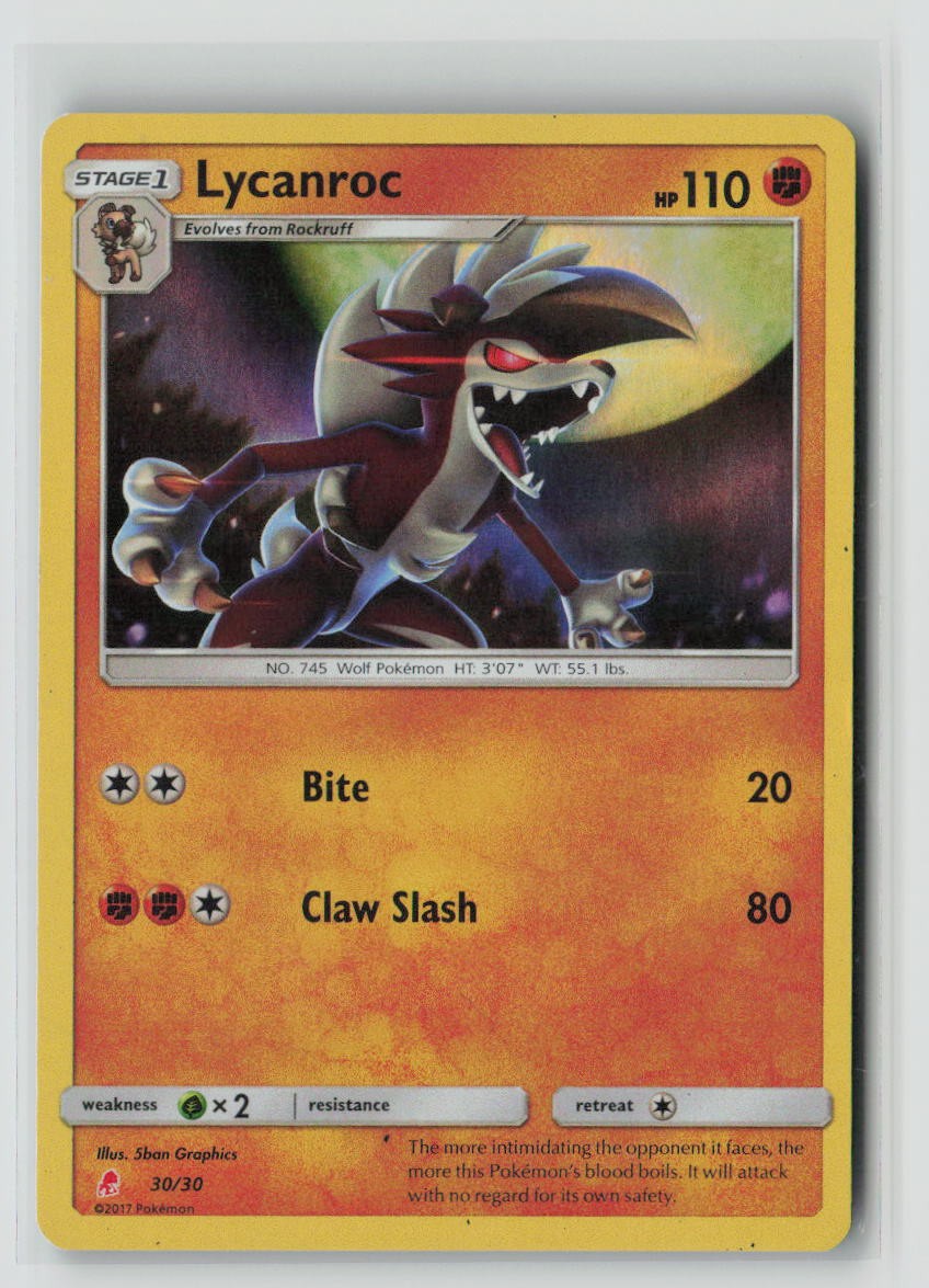 Lycanroc (#30 Holofoil)