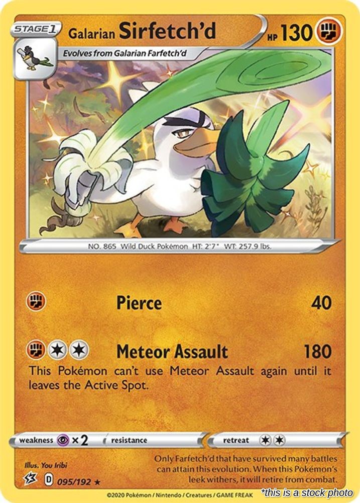 Galarian Sirfetch'd