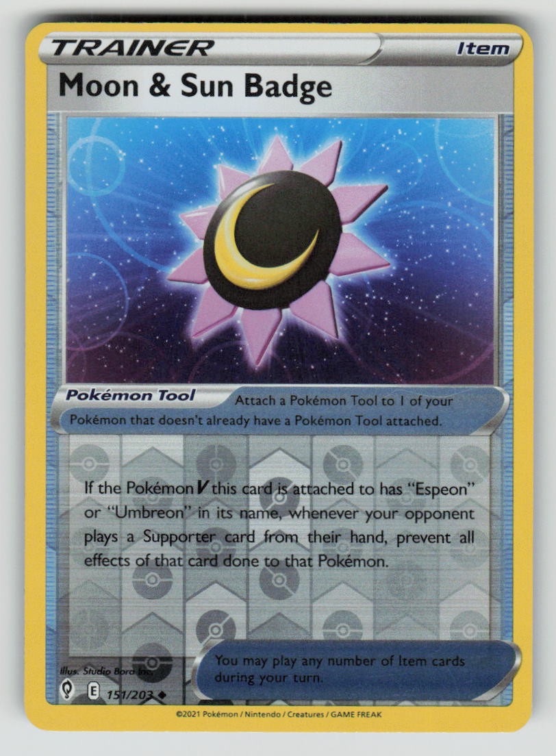 Moon & Sun Badge