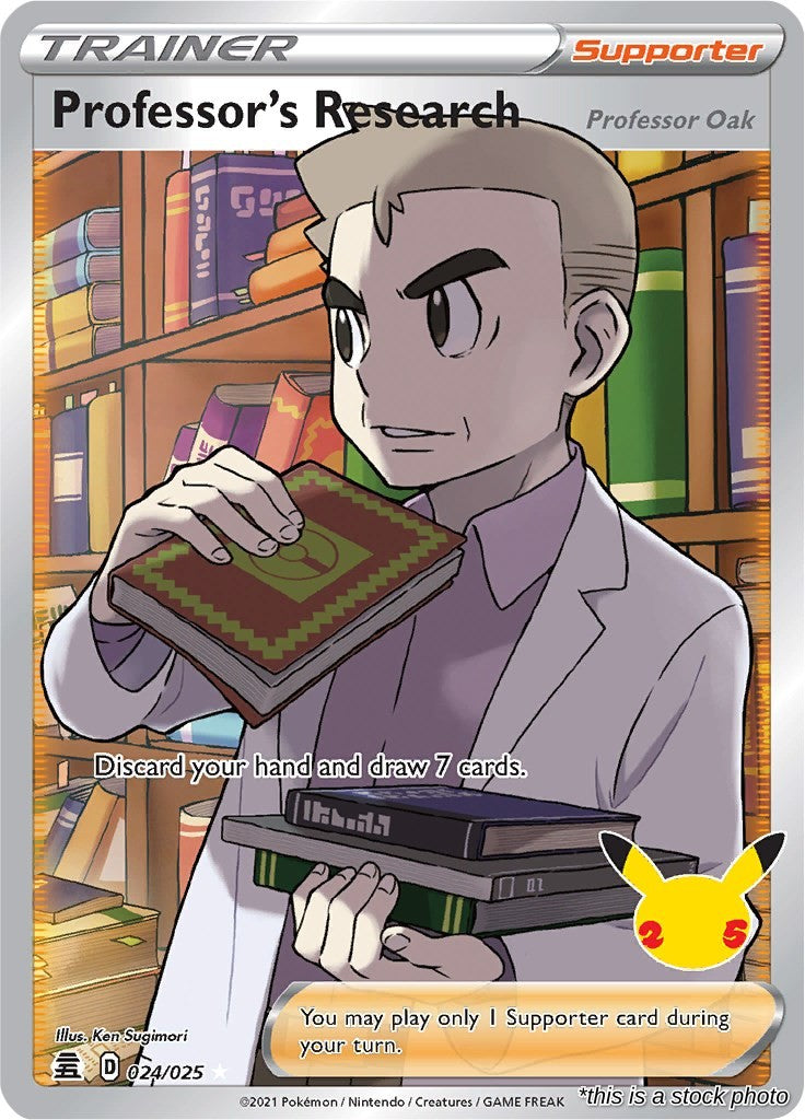 Professor's Research [Professor Oak] (Full Art)