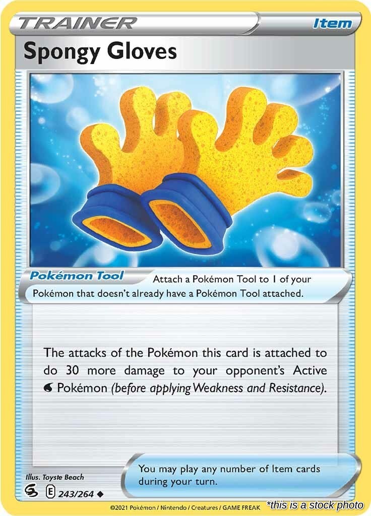 Spongy Gloves