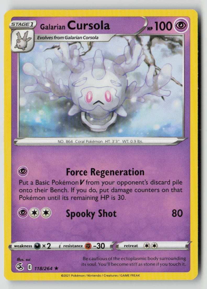 Galarian Cursola