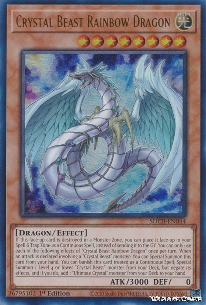Crystal Beast Rainbow Dragon