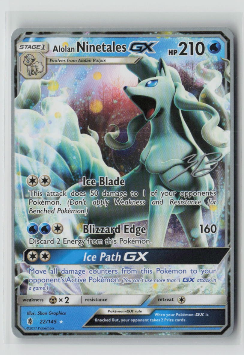Alolan Ninetales GX - 2017 (Zachary Bokhari)