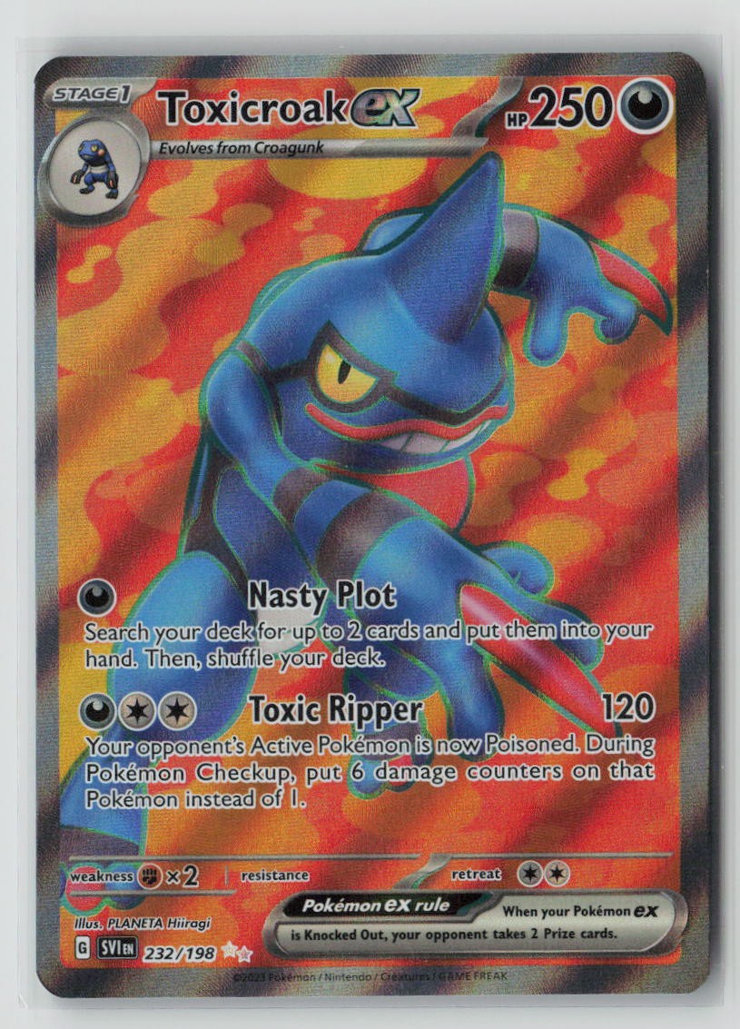Toxicroak ex - 232/198