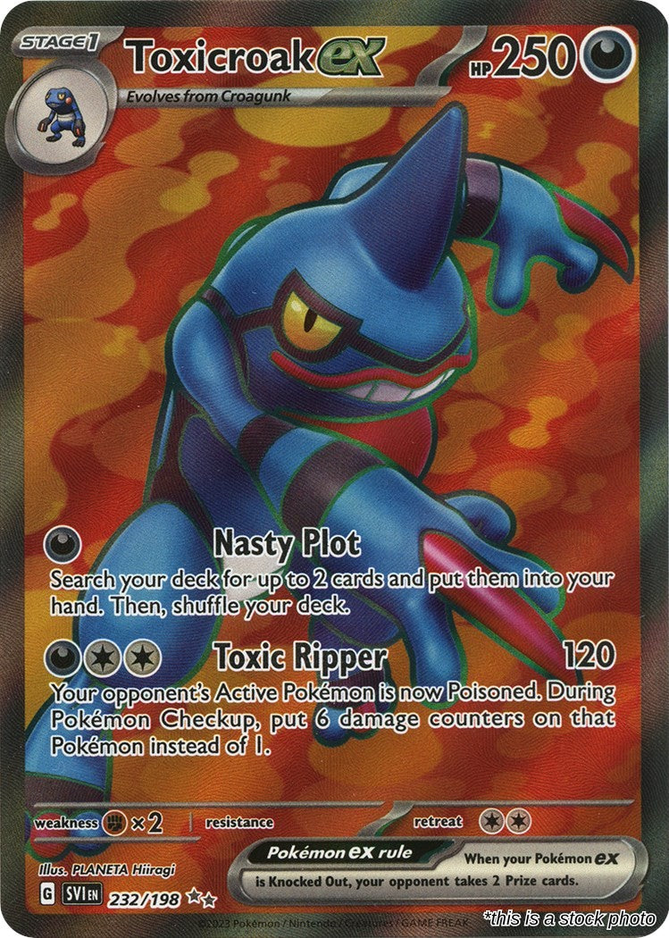 Toxicroak ex - 232/198