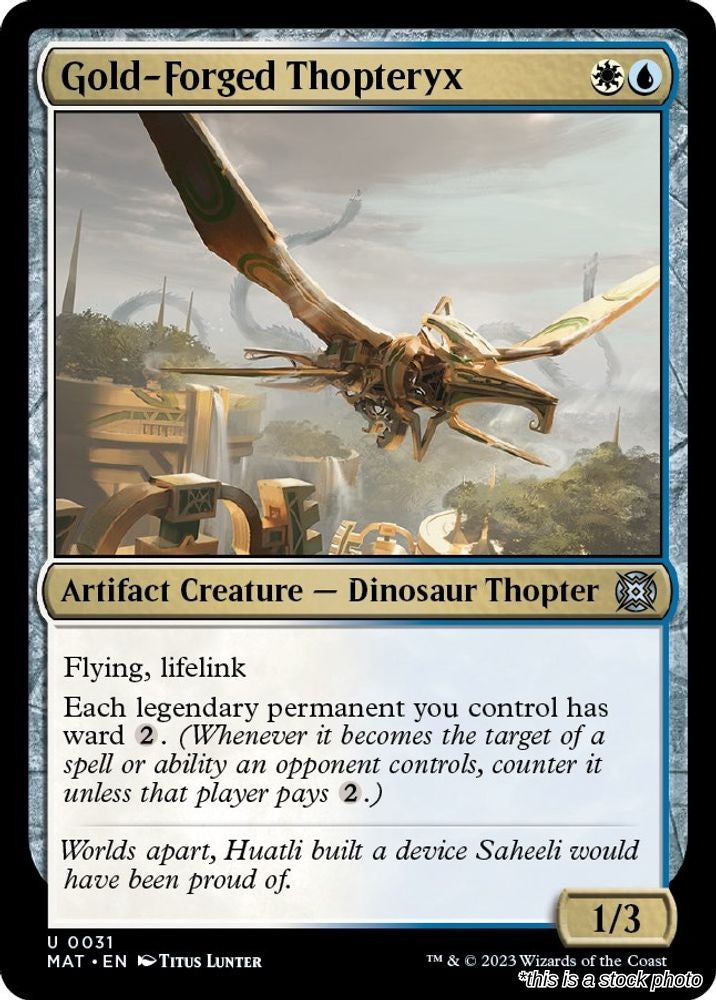 Gold-Forged Thopteryx