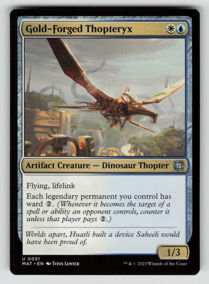 Gold-Forged Thopteryx