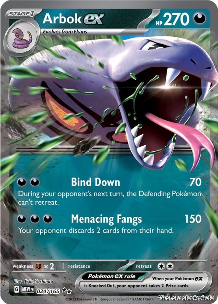 Arbok ex - 024/165