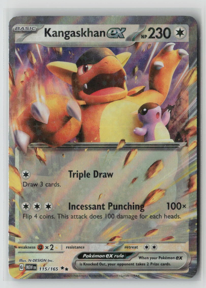 Kangaskhan ex - 115/165
