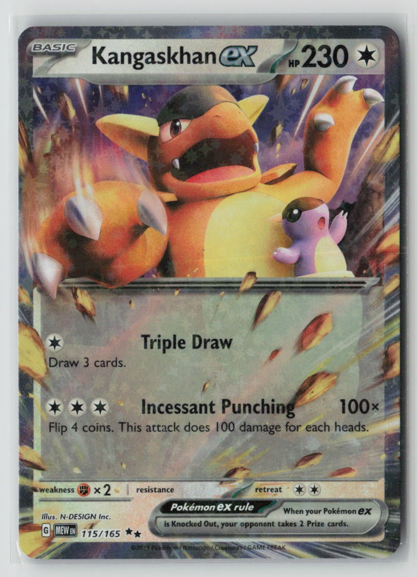 Kangaskhan ex - 115/165