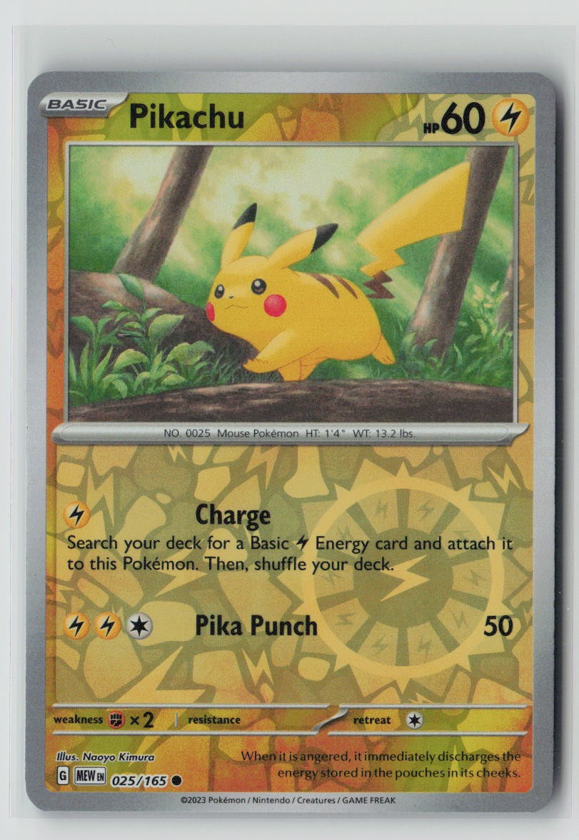 Pikachu - 025/165