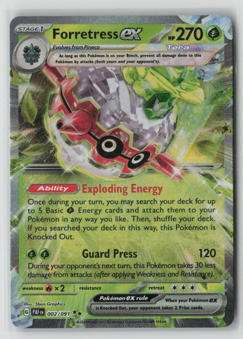 Forretress ex - 002/091