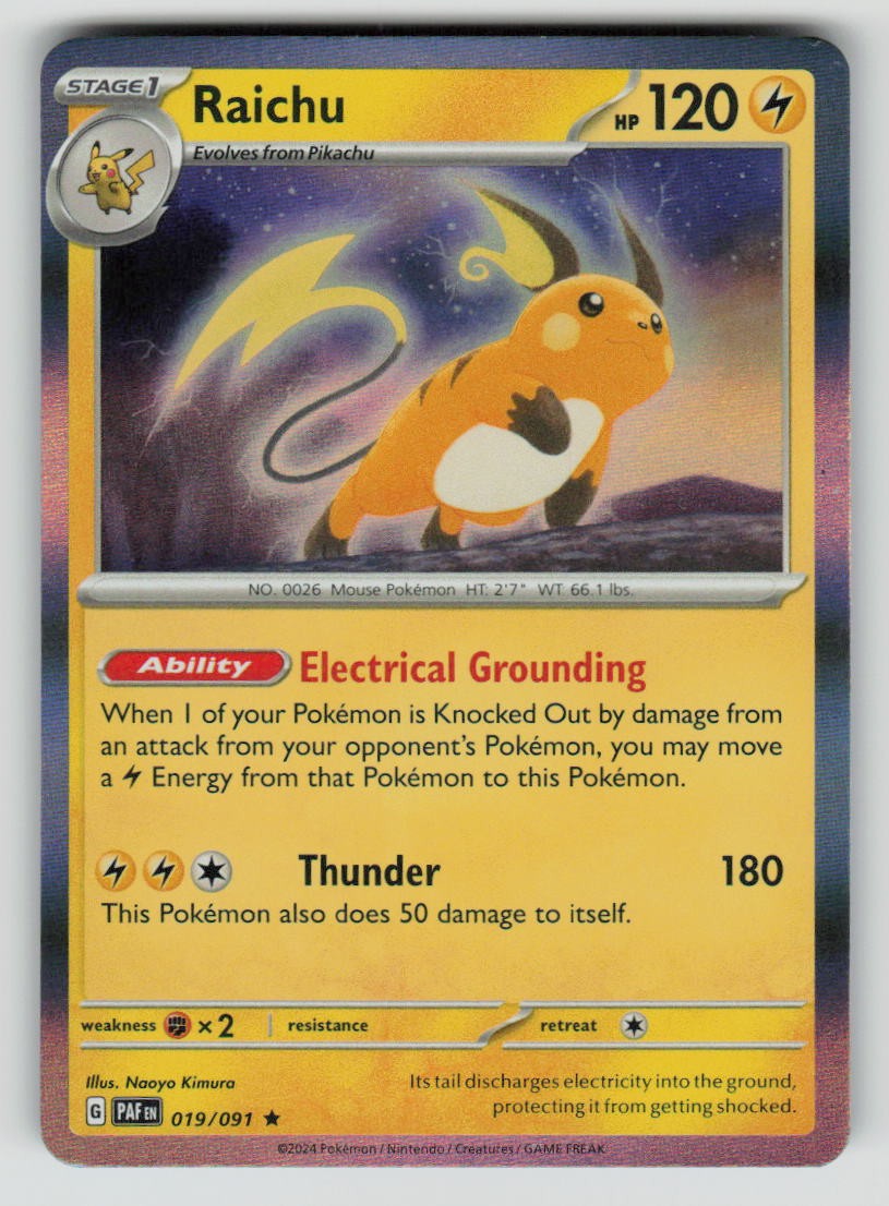 Raichu - 019/091