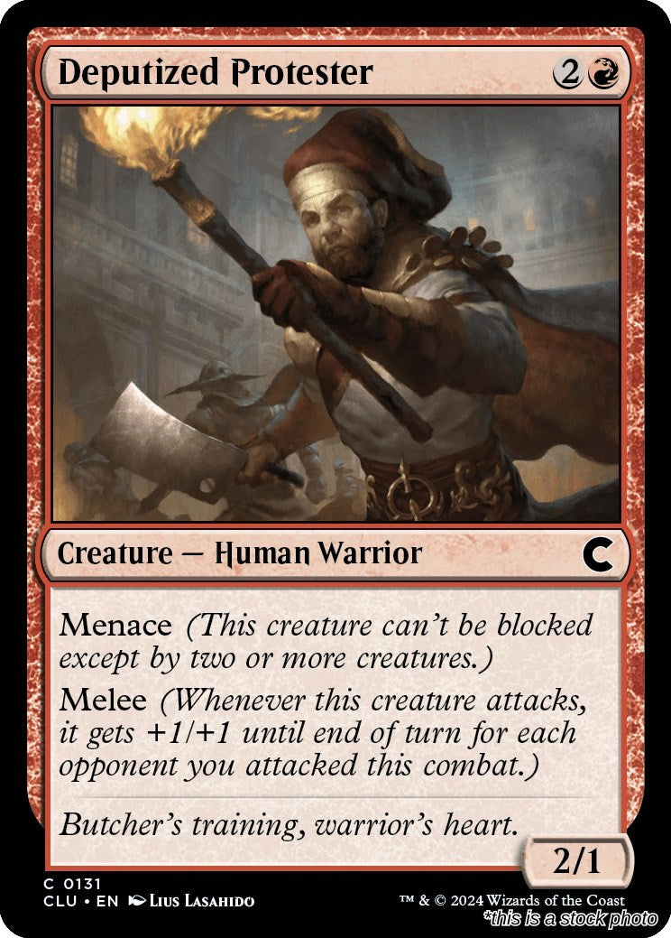 Deputized Protester