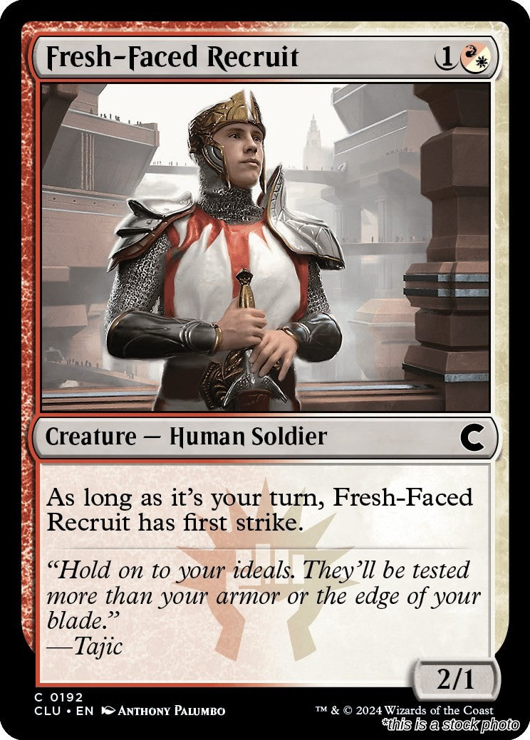 Fresh-Faced Recruit