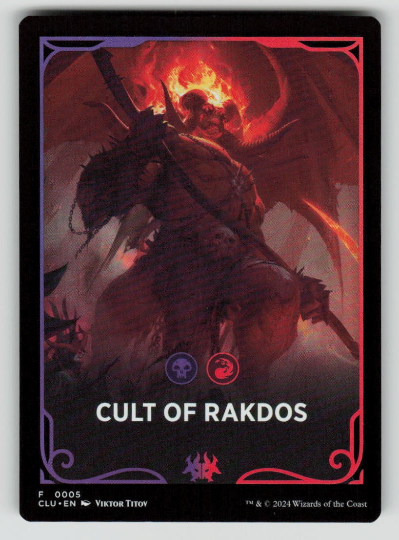 Cult of Rakdos Theme Card