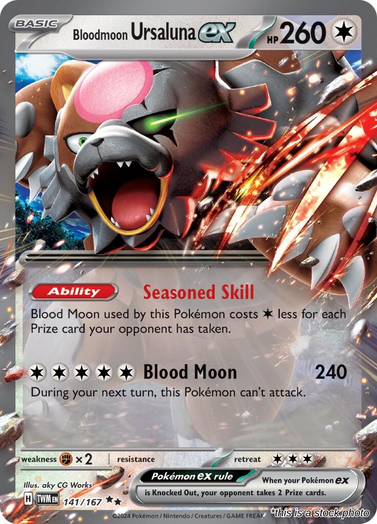 Bloodmoon Ursaluna ex - 141/167