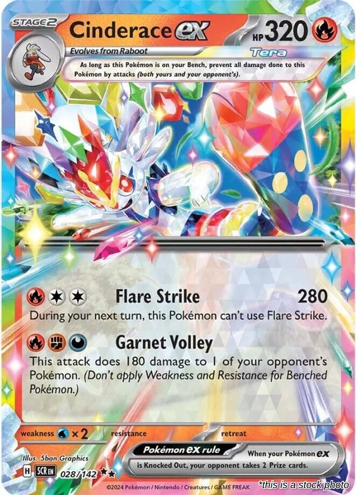 Cinderace ex - 028/142