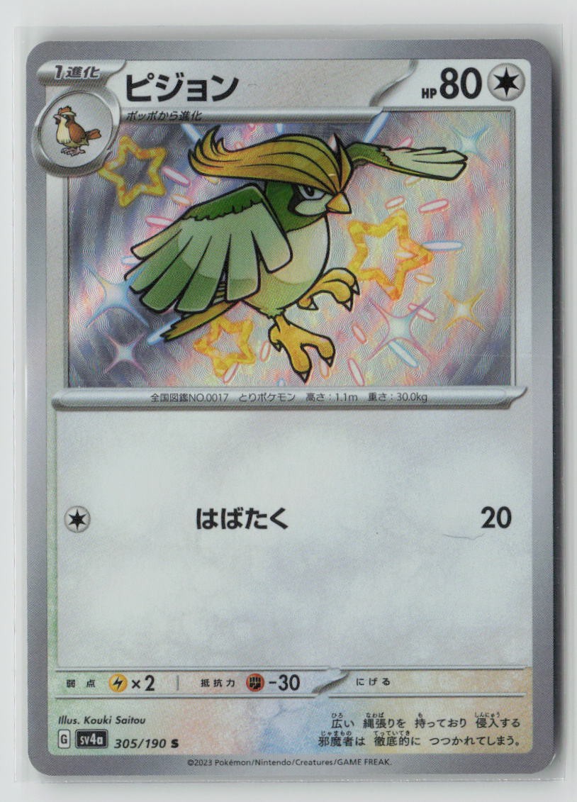 Pidgeotto - 305/190