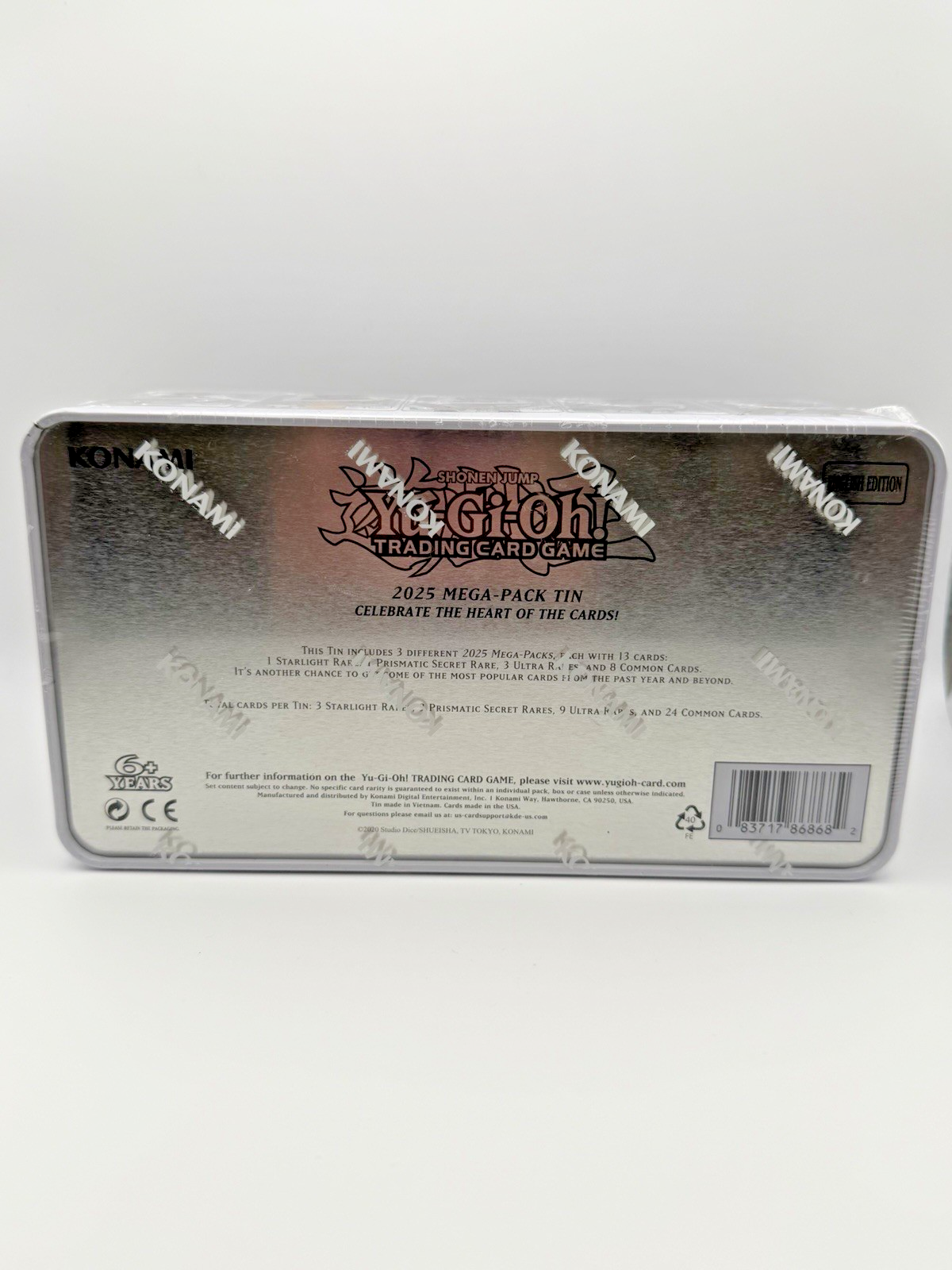 Yugioh Mega Pack Tin 2025 Tin Sealed1