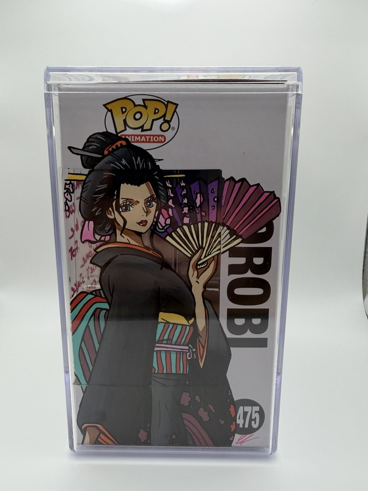 Funko Pop! Vinyl:One Piece Orobi #1475 Figure w/Protector SIGNED Custom Artwork1
