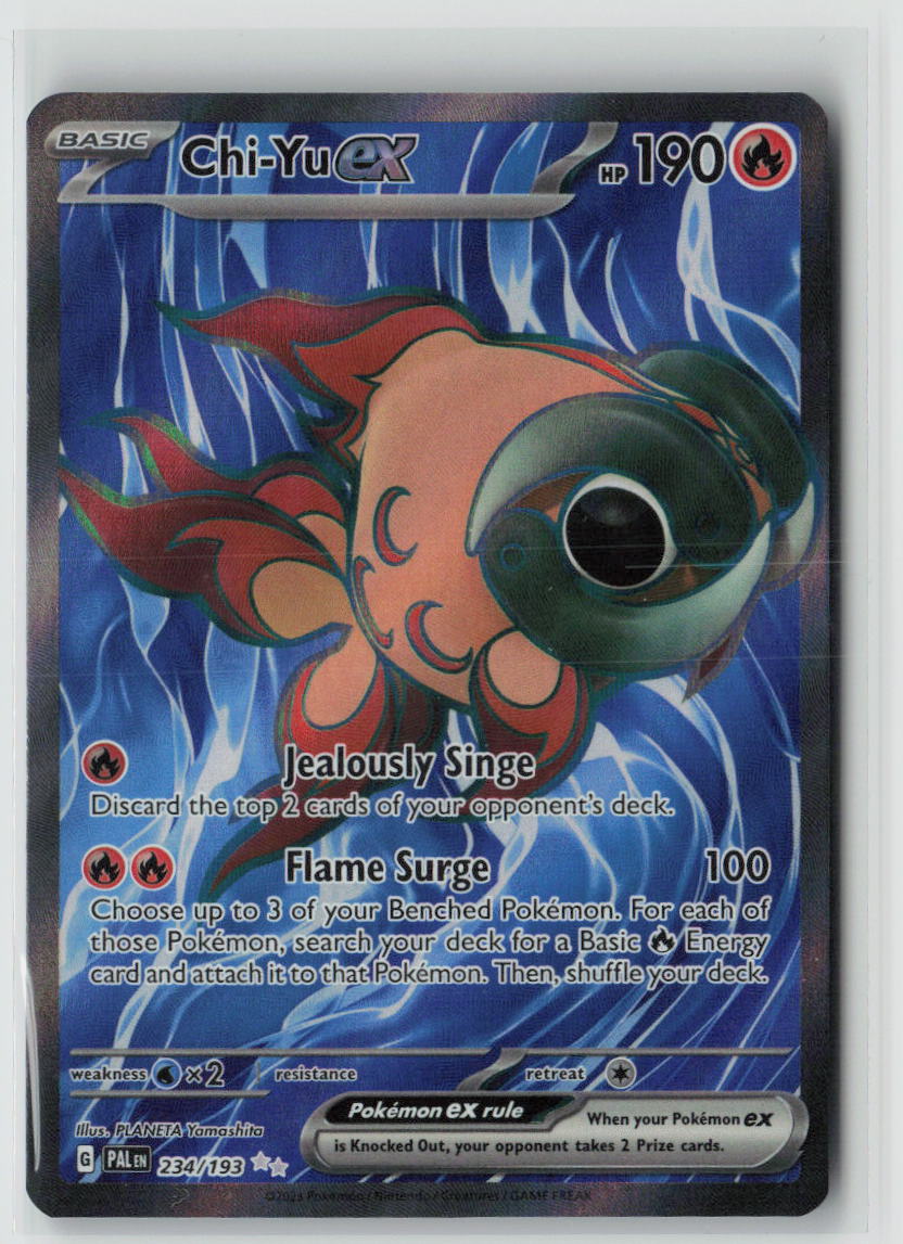 SV02: Paldea Evolved #234/193 Chi-Yu ex