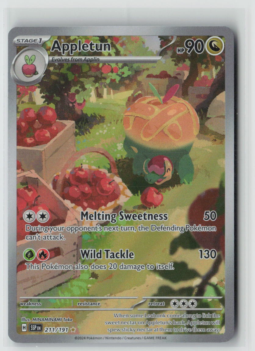 SV08: Surging Sparks #211/191 Appletun