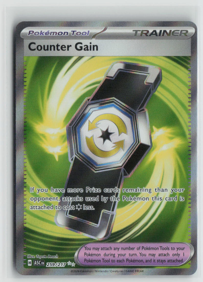 ME: Ascended Heroes #259/217 Counter Gain