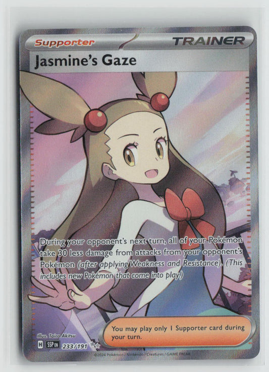 SV08: Surging Sparks #233/191 Jasmine's Gaze