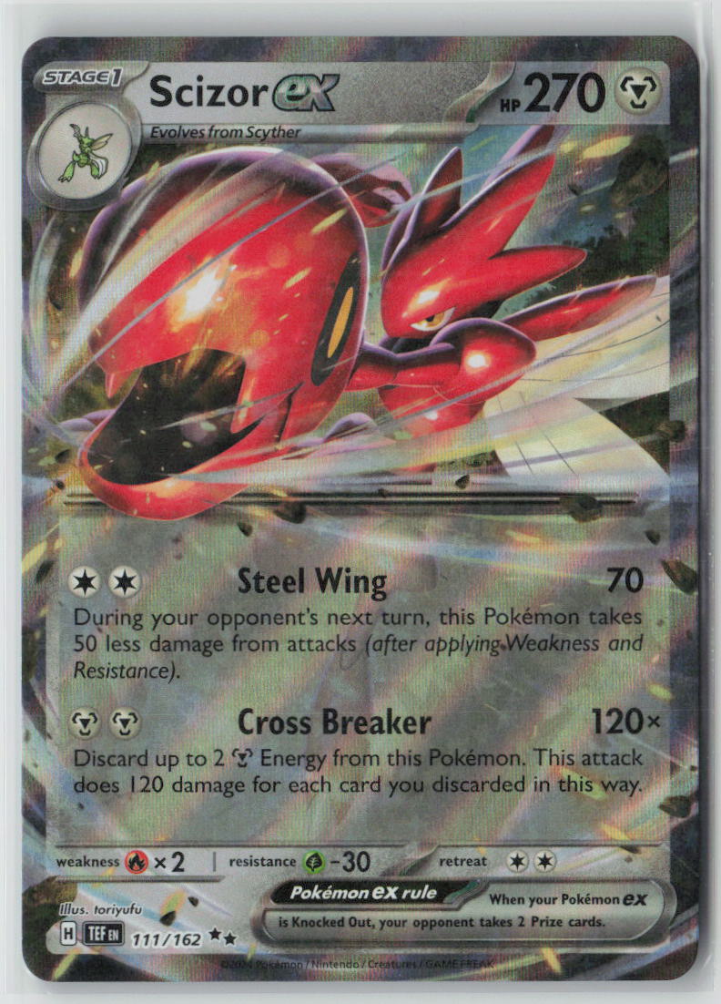 Scizor ex - #111/162 SV05: Temporal Forces