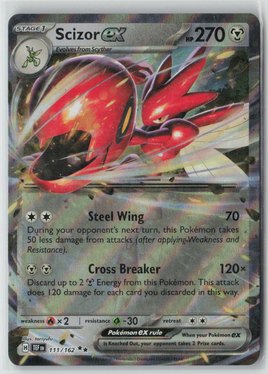 Scizor ex - #111/162 SV05: Temporal Forces