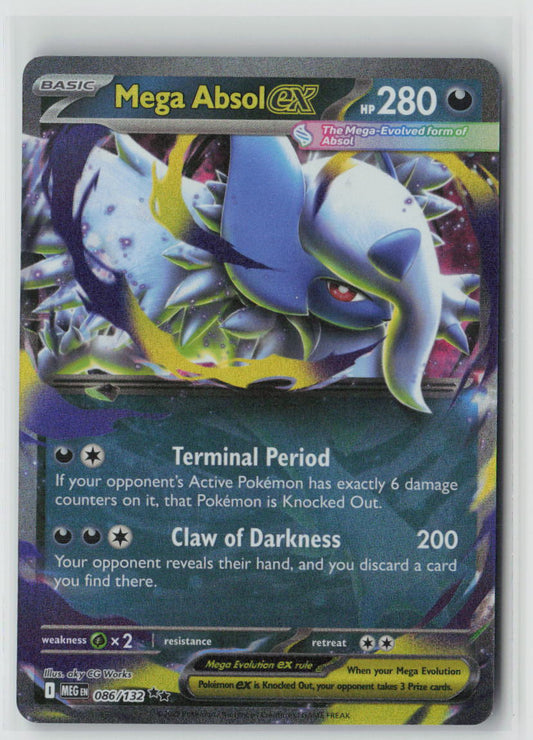Mega Absol ex - #086/132 ME01: Mega Evolution
