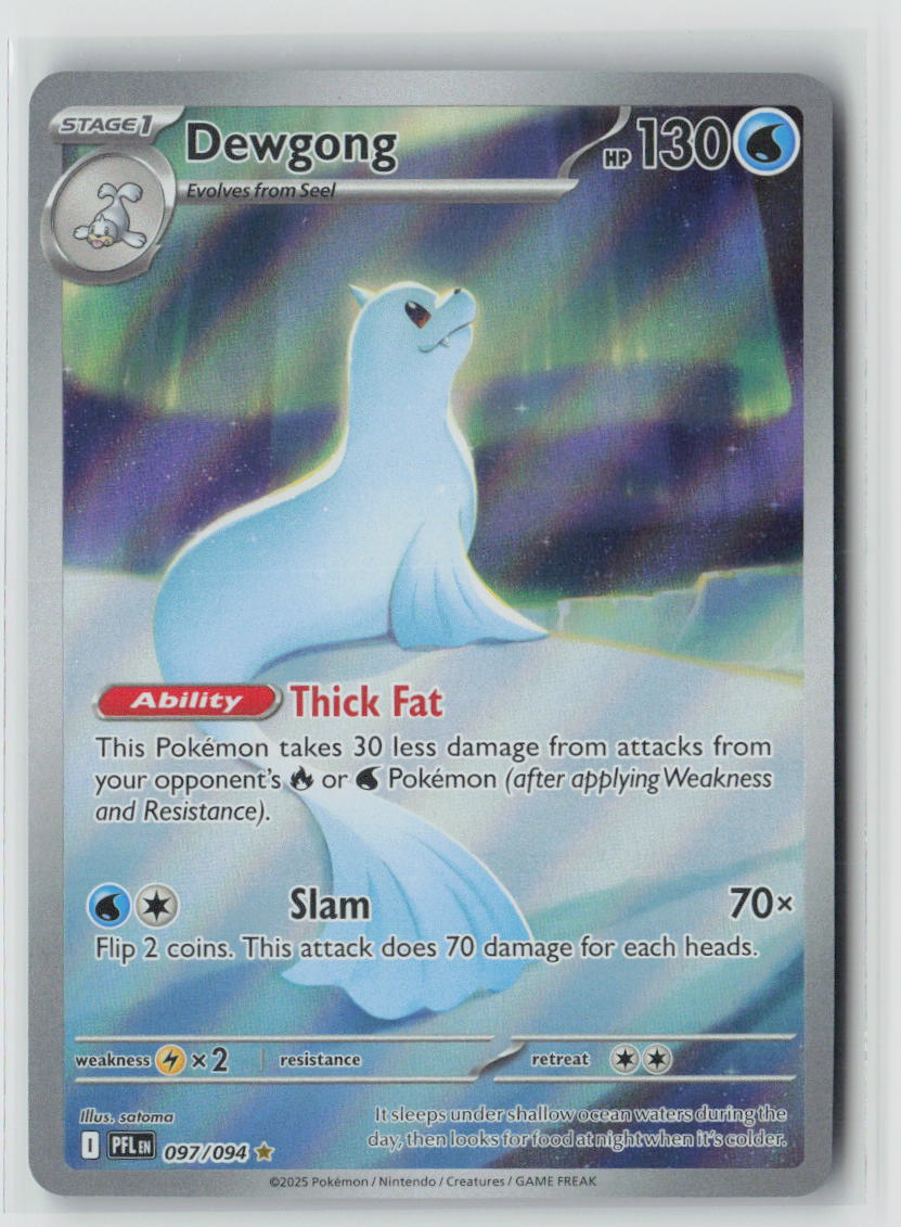 Dewgong - #097/094 ME02: Phantasmal Flames