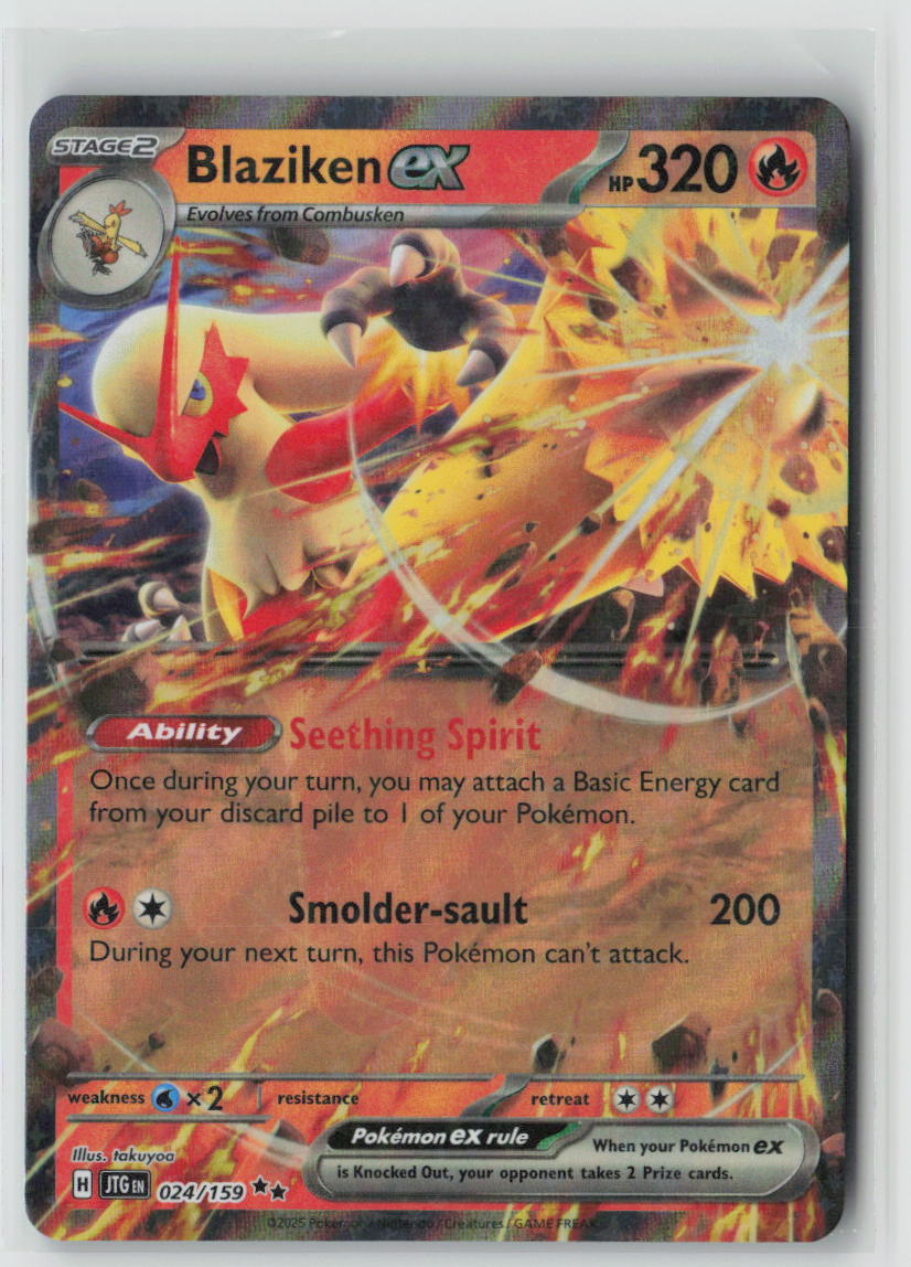 Blaziken ex - #024/159 SV09: Journey Together