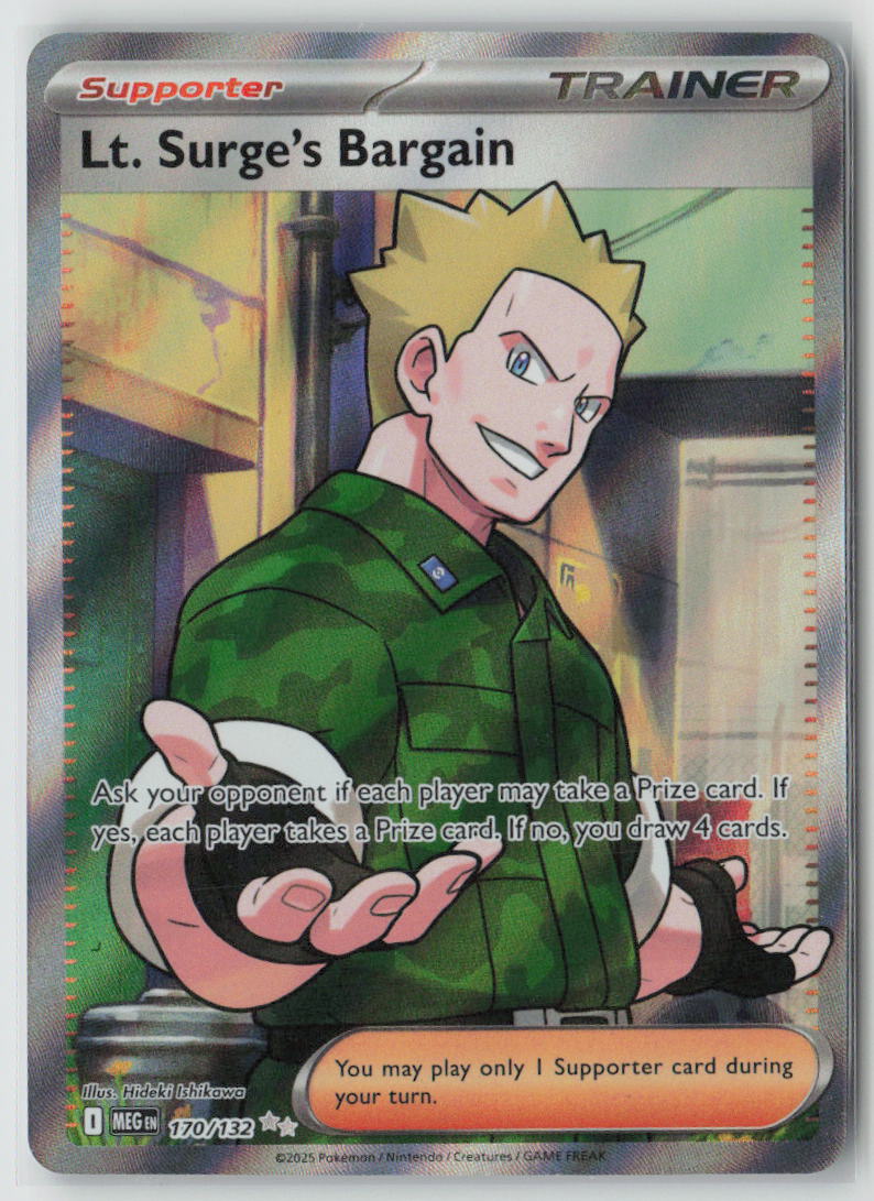 Lt. Surge's Bargain - #170/132 ME01: Mega Evolution