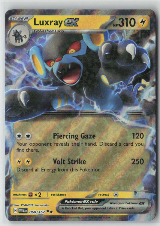 Luxray ex - #068/167 SV06: Twilight Masquerade