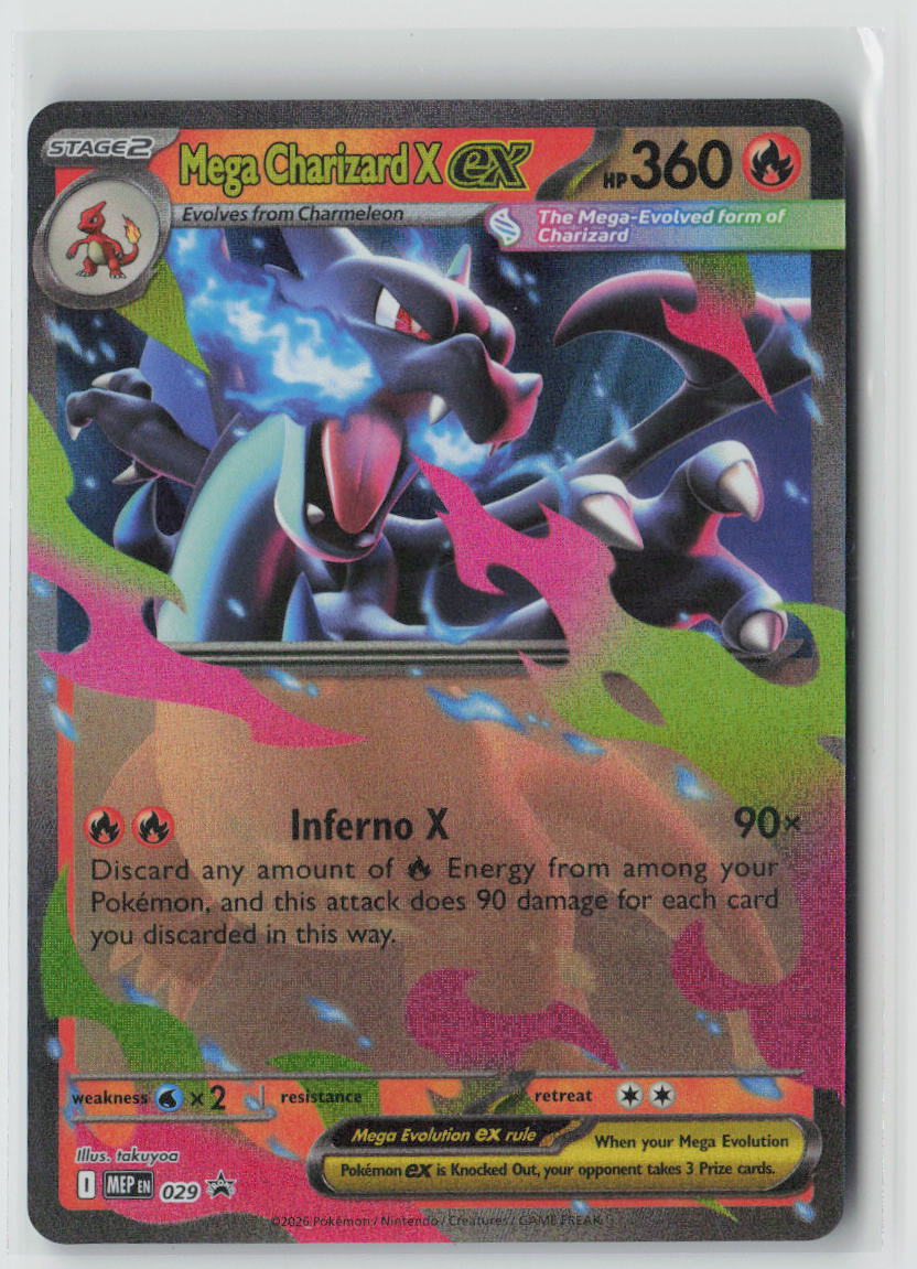 Mega Charizard X ex - #029 ME: Mega Evolution Promo