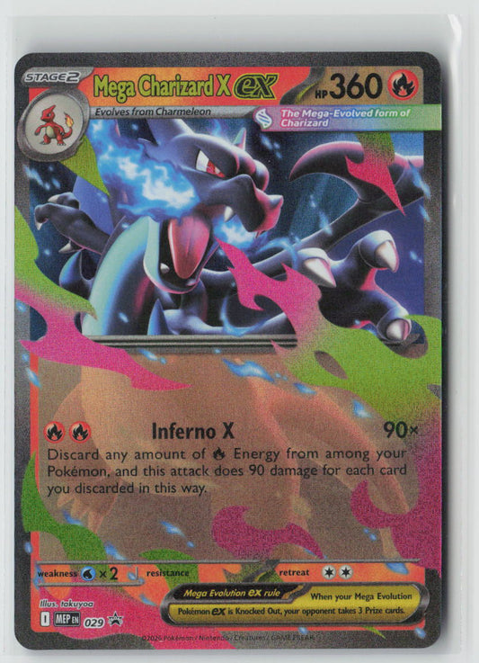 Mega Charizard X ex - #029 ME: Mega Evolution Promo