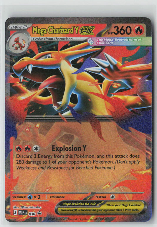 Mega Charizard Y ex - #030 ME: Mega Evolution Promo