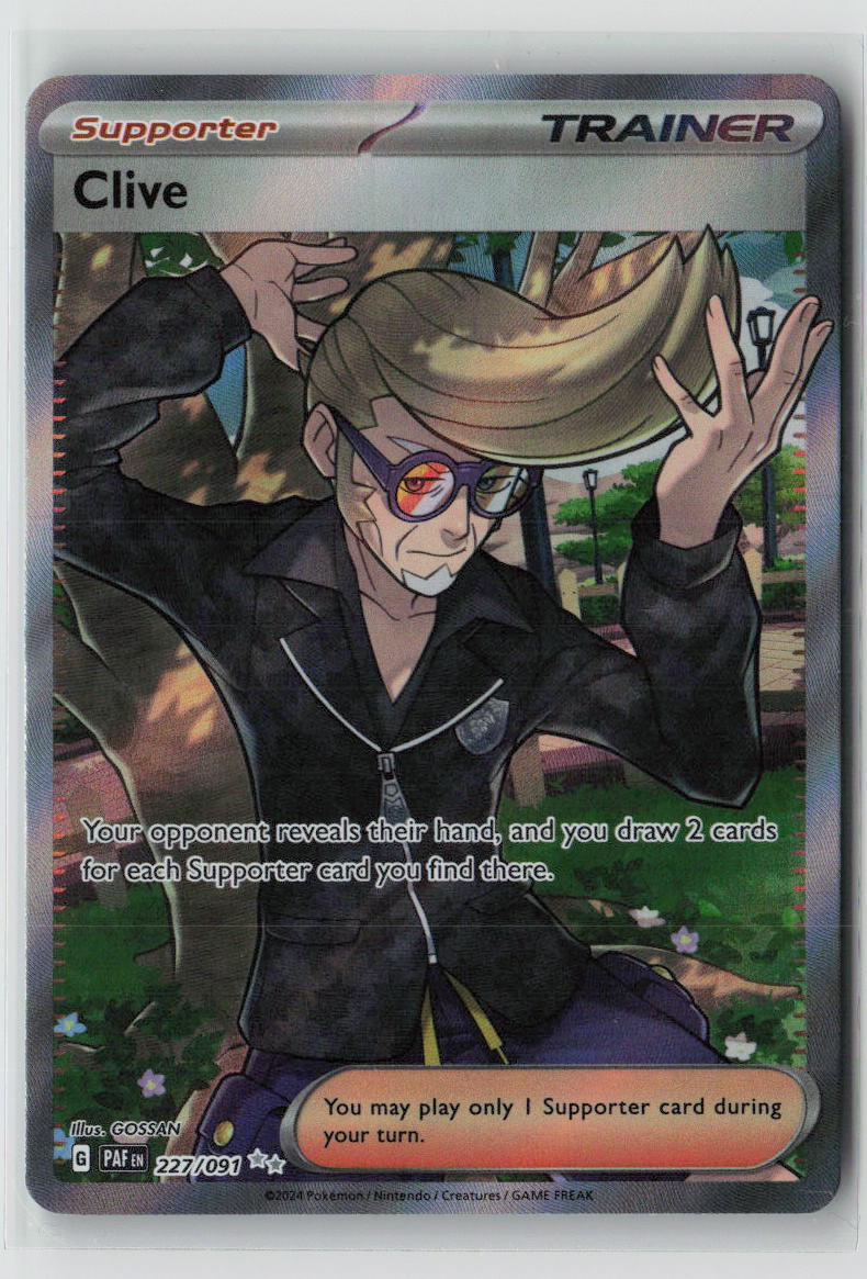 Clive - #227/091 SV: Paldean Fates