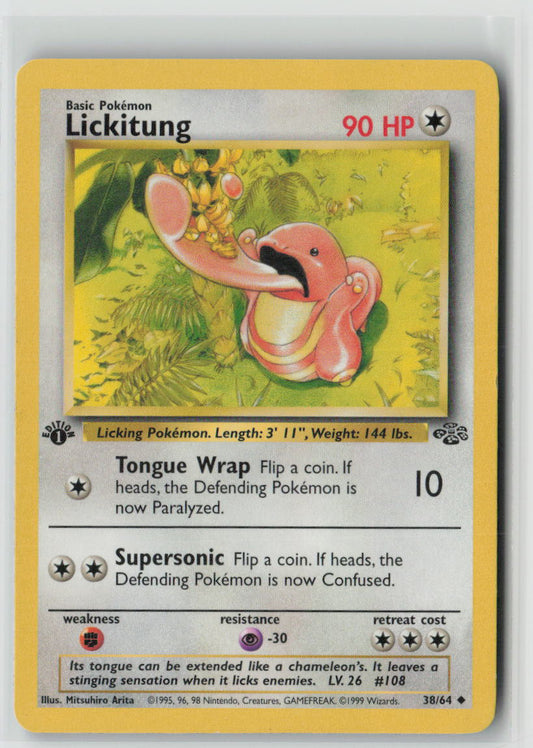 Lickitung - #38/64 Jungle 1st Edition