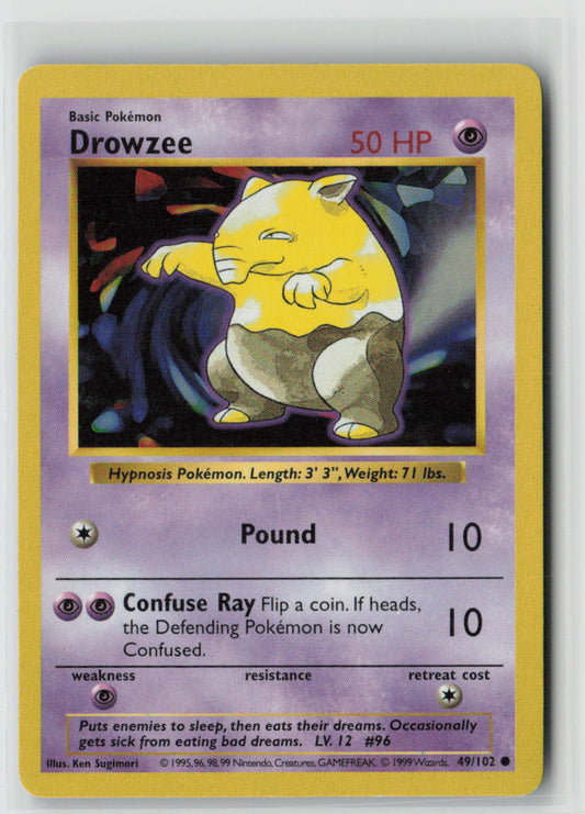 Drowzee - #049/102 Base Set (Shadowless)