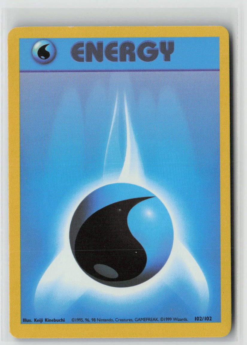 Water Energy - #102/102 Base Set