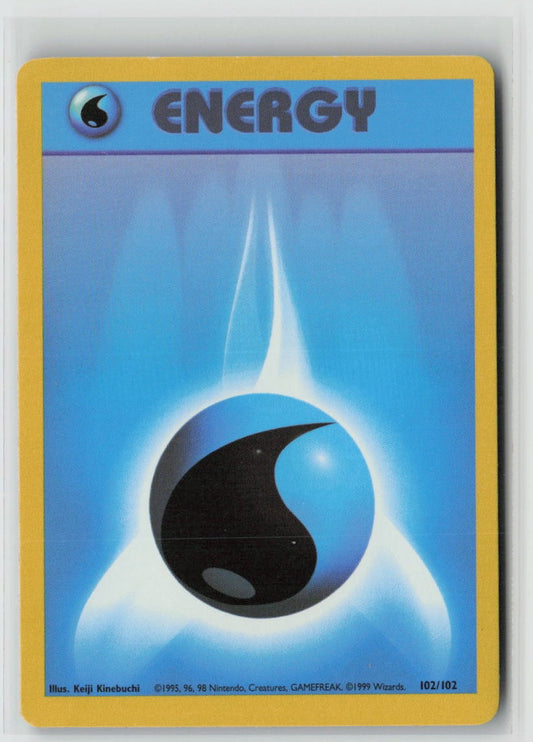 Water Energy - #102/102 Base Set