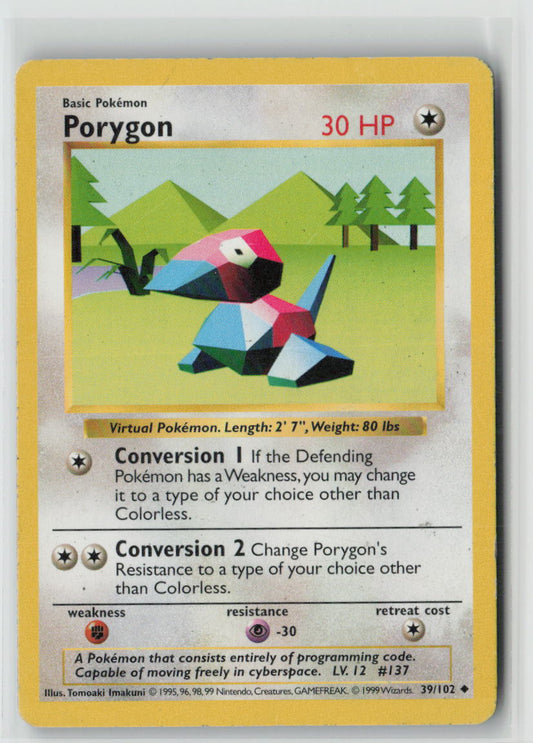 Porygon - #039/102 Base Set (Shadowless)